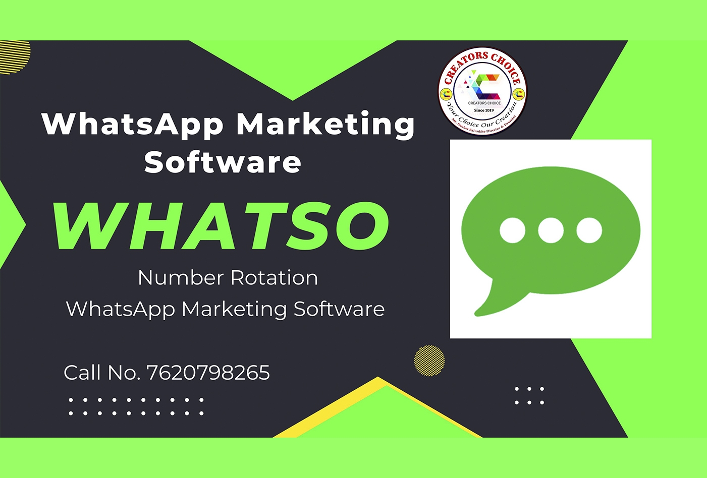 Whatso Multi Account Rotation WhatsApp Marketing Software