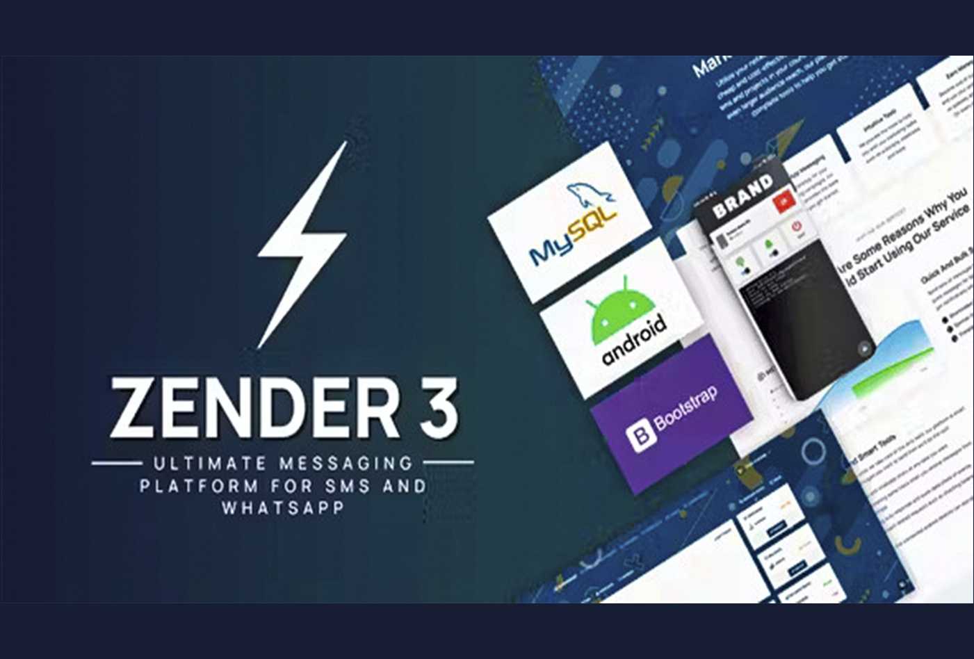 Zender - Messaging Platform for SMS, WhatsApp & use Android Devices as SMS Gateways SaaS