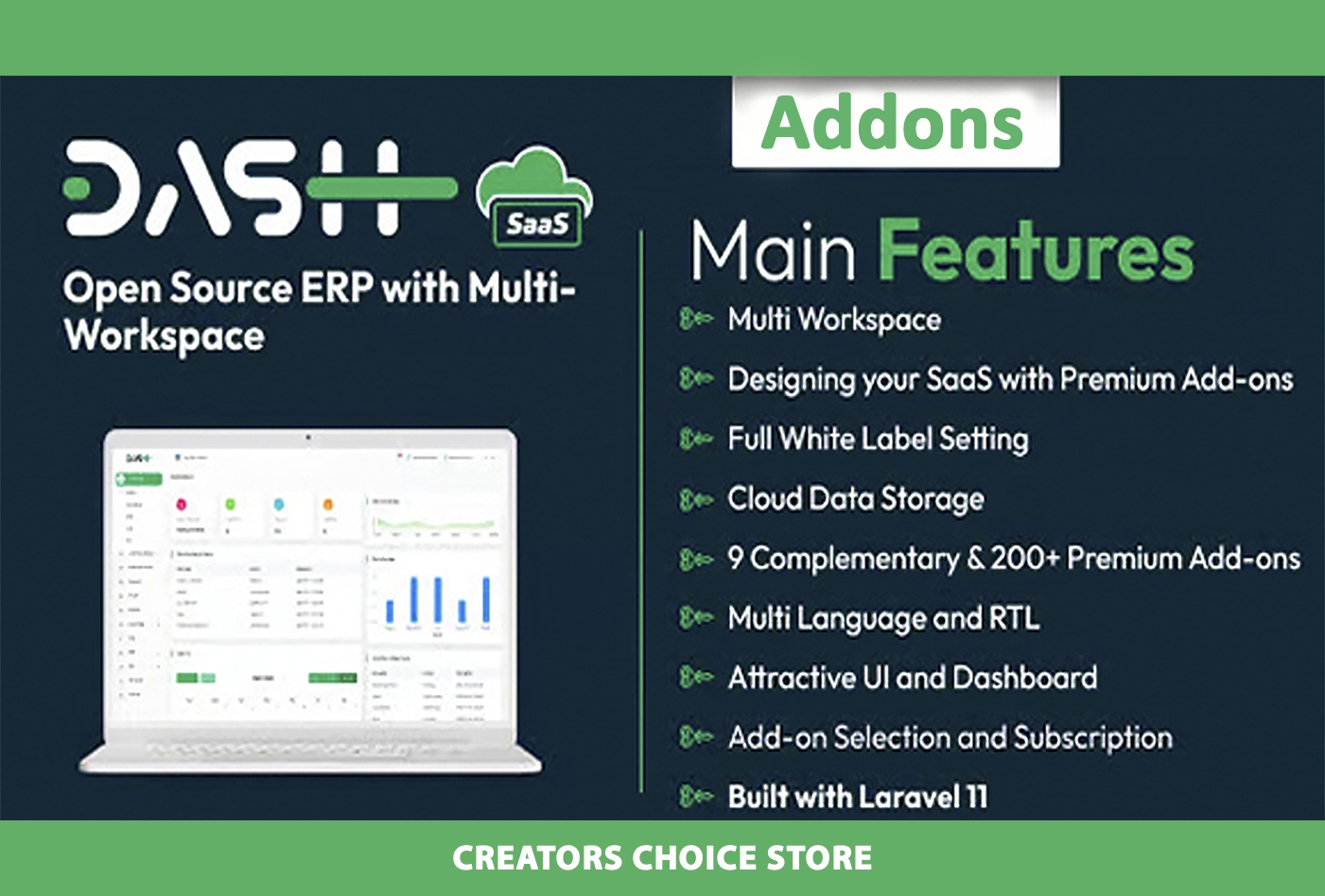 WorkDo Dash SaaS Premium Addons