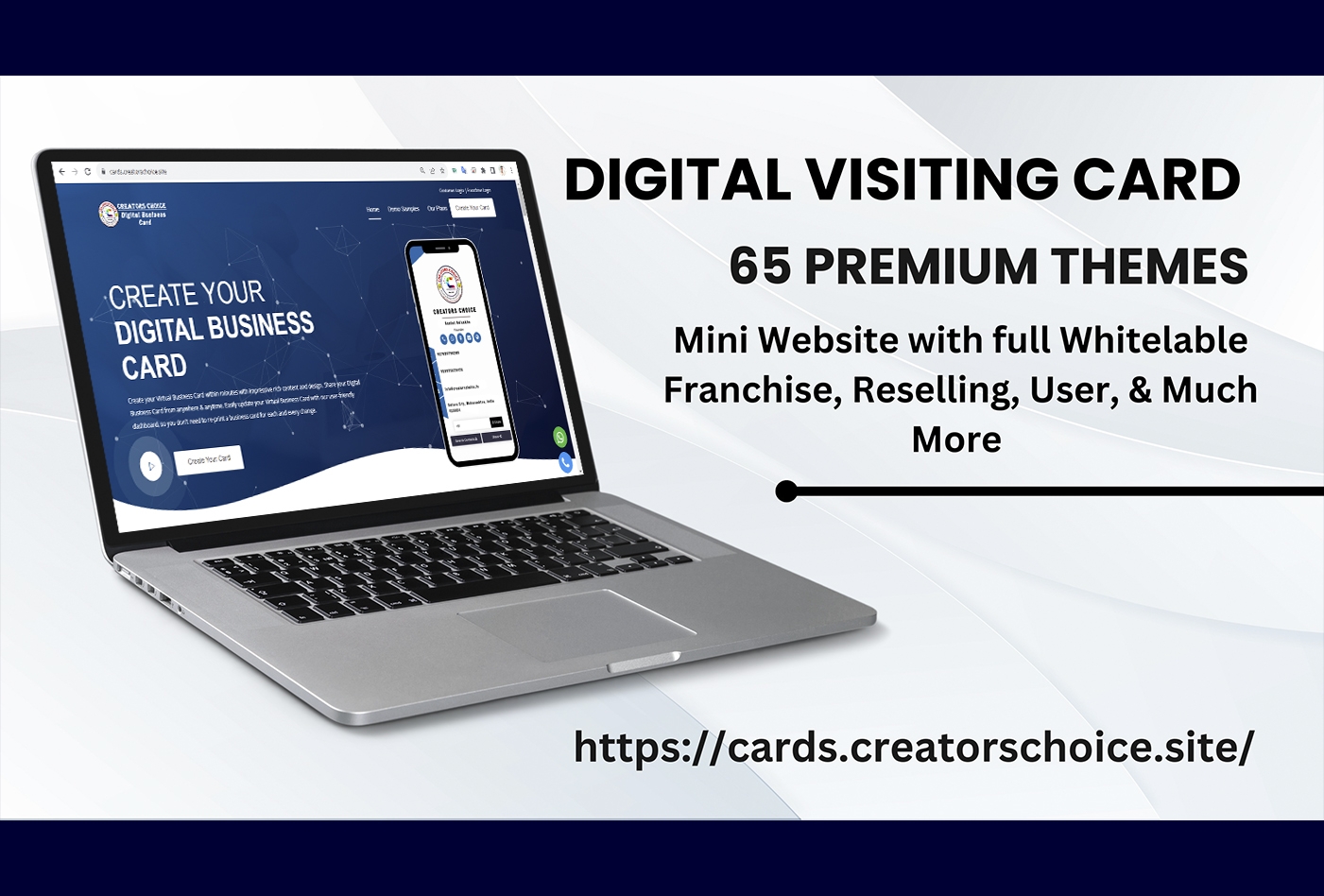 Digital Business Card 65 Premium themes