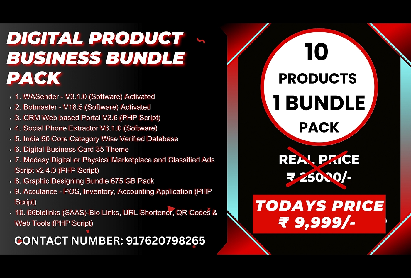 Digital 10 Premium Products Business Bundle Pack