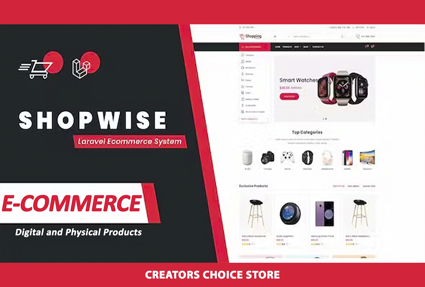 Shopwise - Laravel Ecommerce Multilingual System