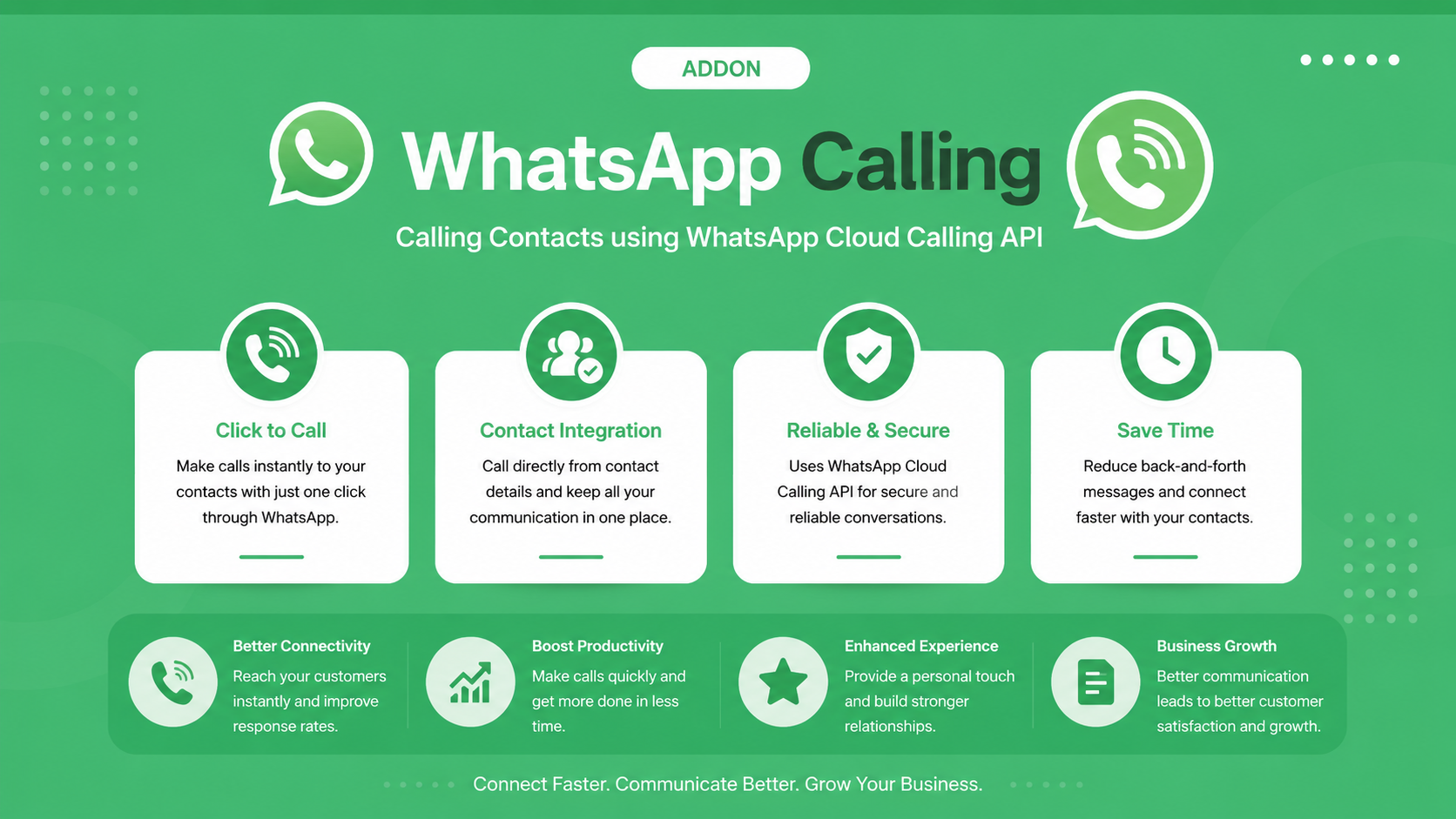 WA Calling Addon for WhatsApp Integration